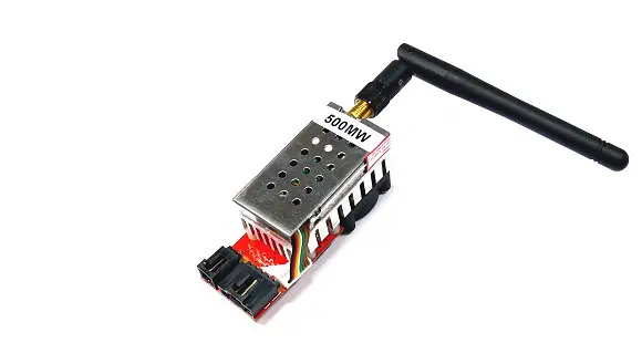 

FPV 5.8G 500mW Video Audio Transmitter 4KM for 5.8Ghz RX 28dBm TS352