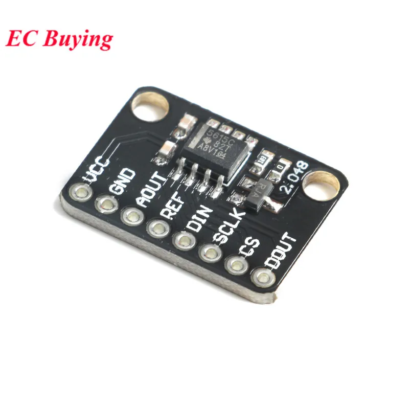TLC5615 Conversion Module Digital to Analog 10 Bit Serial DAC Converter Module Power-on Reset CJMCU-5615 for Industrial Control