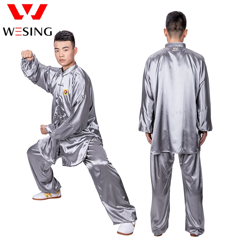 WESING TaiChi Uniform Kung Fu sztuki walki jedwabne ubrania tradycyjne chińskie Wushu odzież