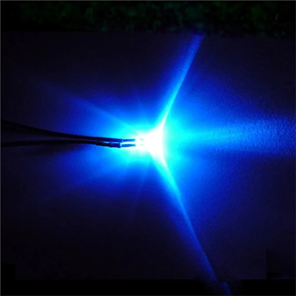 New 10Pcs 20cm 3mm/5mm LED Lamp Cable Bulb Pre-wired DC Emitting Diode Light Red/Green/Blue/RGB 5V 12V Voltage Lamp Cable