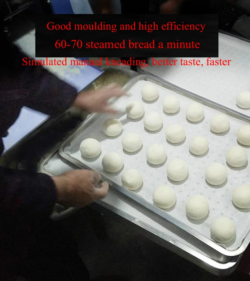 2200W Good quality dough divider rounder commercial steamed bun machine automatic round dough balls making machine