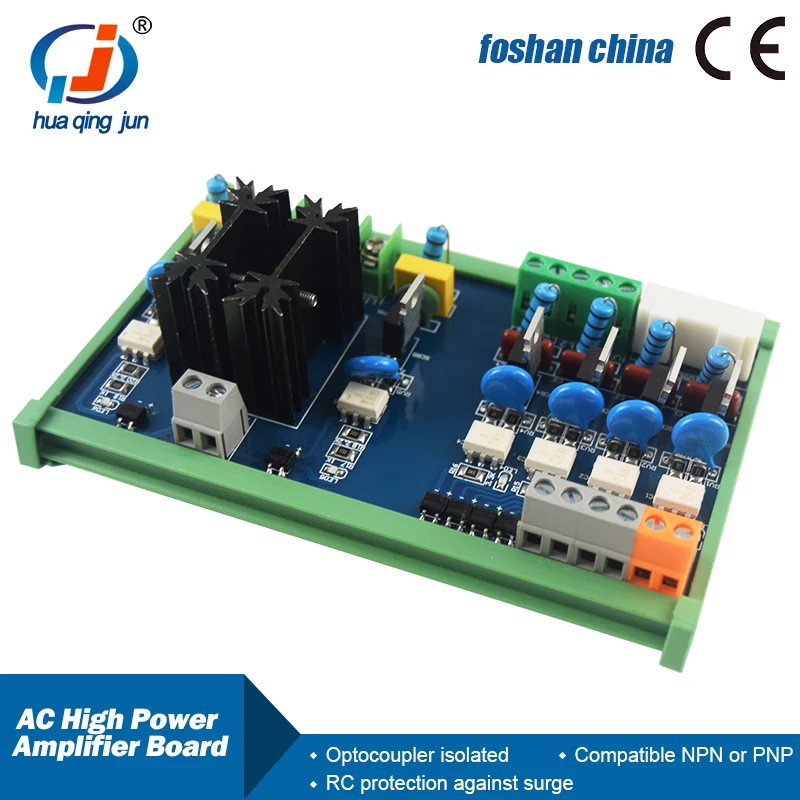 6-Channel PLC High Power Output AC DC Mixed Amplifier Module for Hydraulic Valves