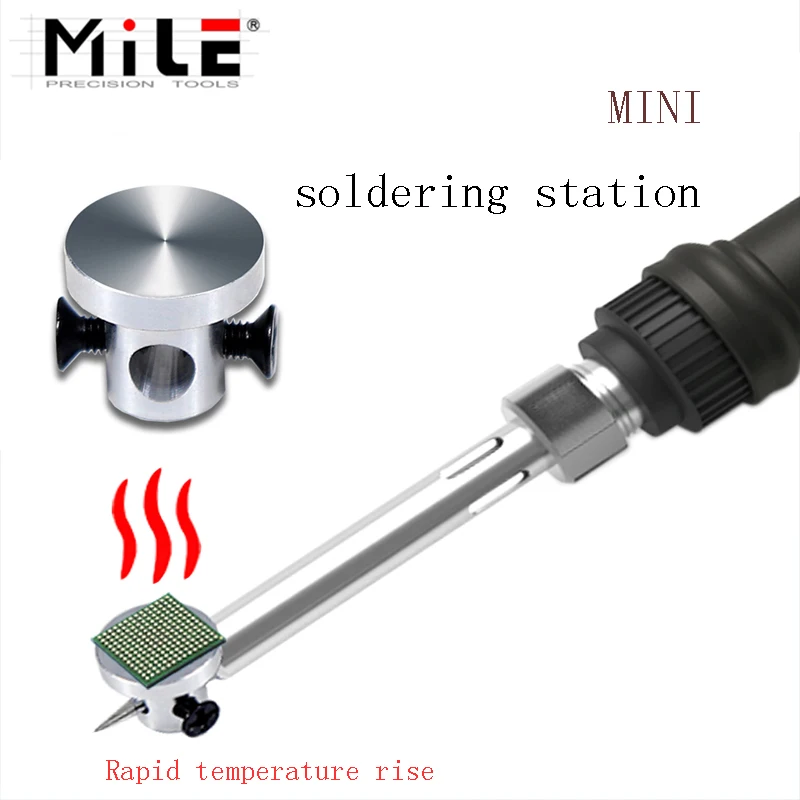 Mini piastra riscaldante preriscaldatore cavi frontali stazione di rilavorazione scheda PCB portatile portatile saldatura dissaldatura piastra riscaldante