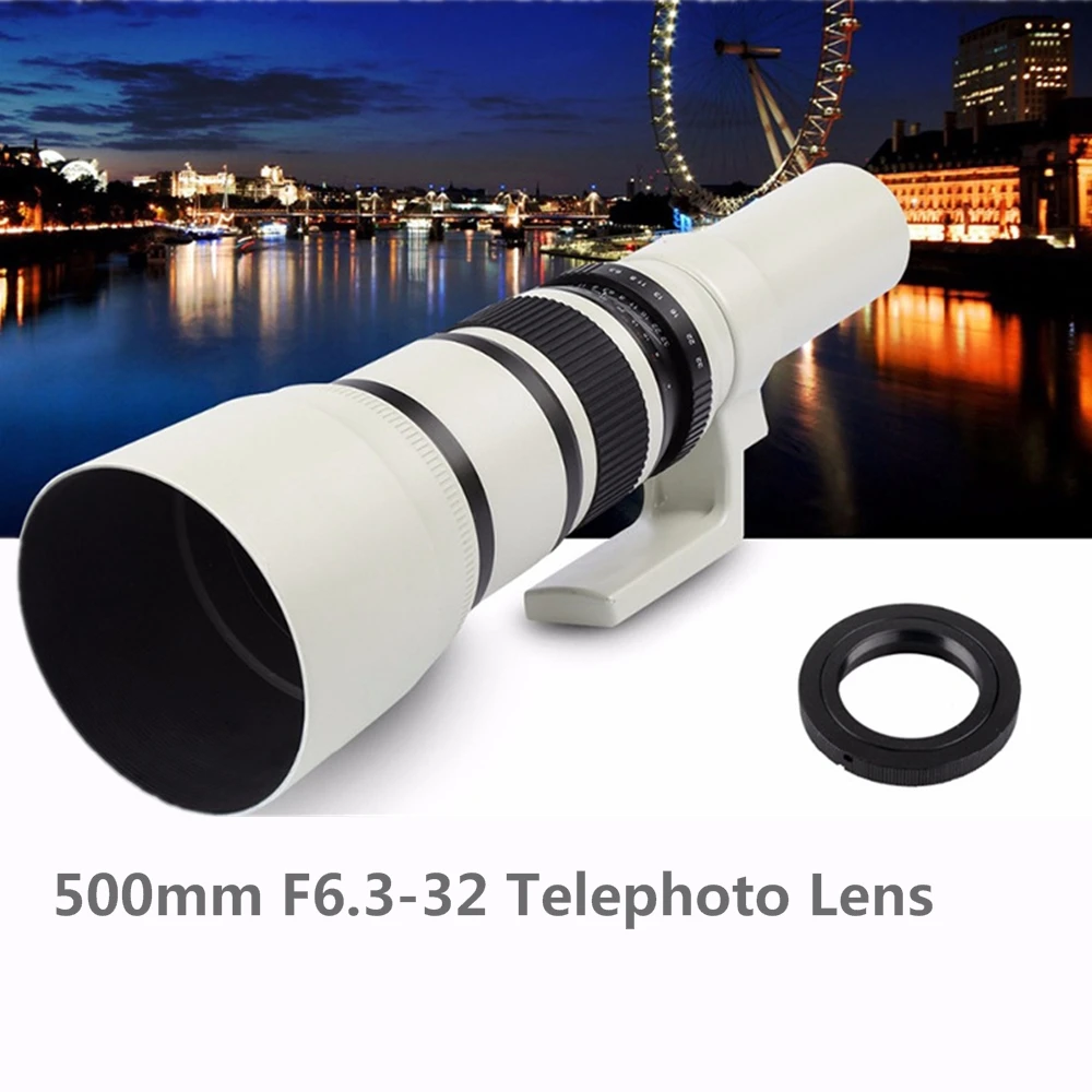 

500mm F6.3-32 Telephoto Lens to & for Samsung NX1 NX3300 NX3000 NX2000 NX1000 NX1100 NX500 NX300M NX300 NX210 NX200 NX30 NX20 NX