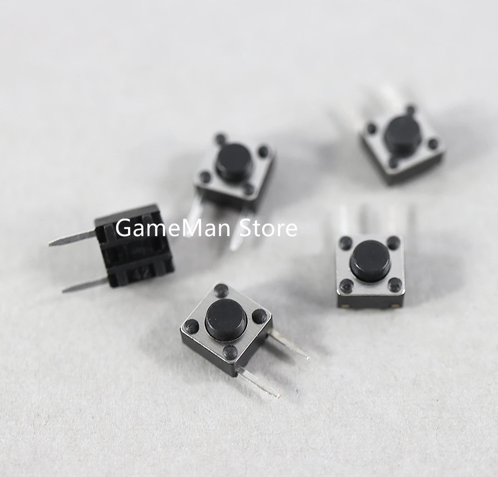 300 sztuk/partia L/R lewy prawy mikroprzełącznik przycisk wymiana dla konsoli do gier GBA SP