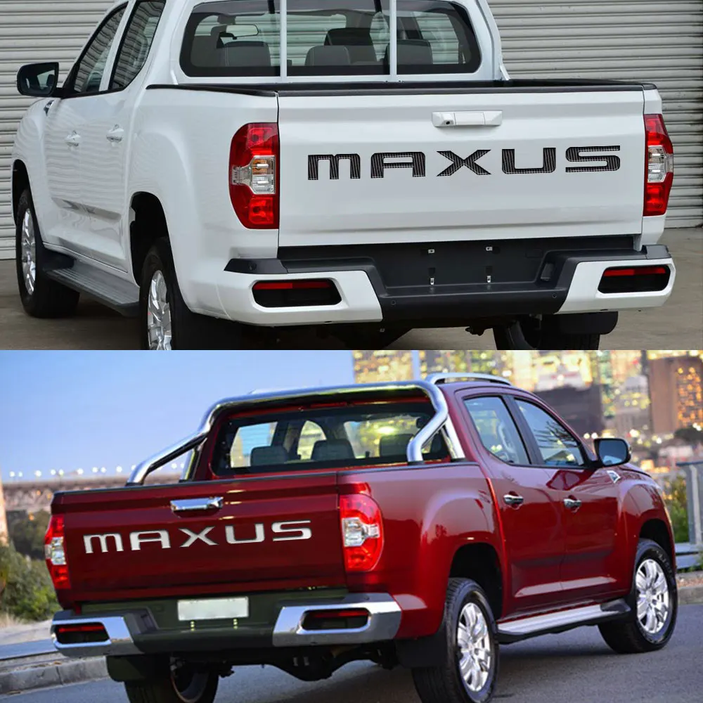 For Maxus T60 T70 Pickup Rear Tail Decal Car Tailgate Stickers Truck Graphics Vinyl Letters Decor Cover Car Tuning Accessories