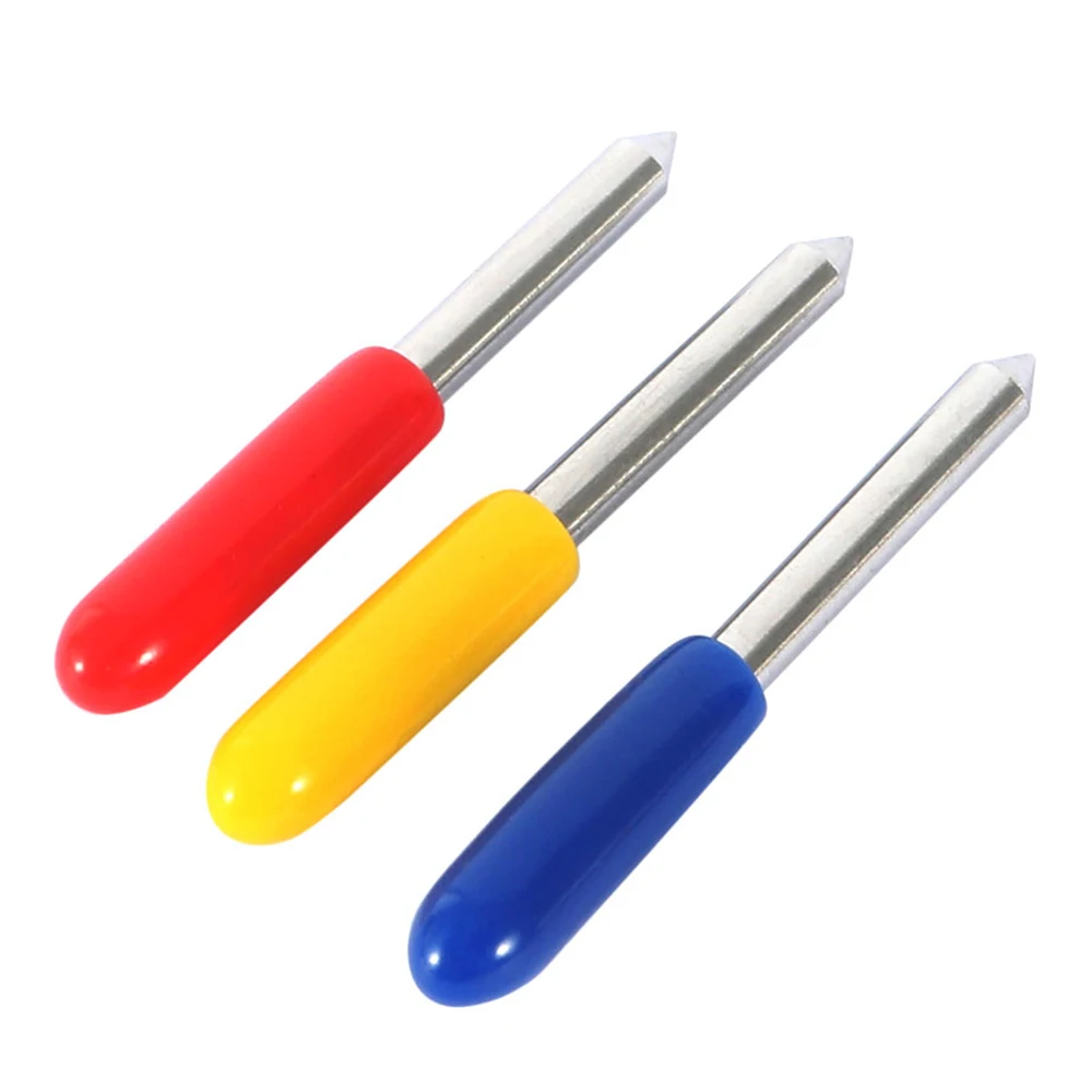 10pcs 30 45 60 Degree Roland Cutter Cricut Cutting Plotter Vinyl Cutter Knife Blades Offset Machine Milling Cutter Router Bit