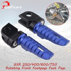 Fit GSX-S 1000 F For SV1000 SV 650 SV650X GSR 250 GSR 400 600 750 GSX-S 750 GSXS 1000 KATANA Front Footrest Foot Pegs Pedals