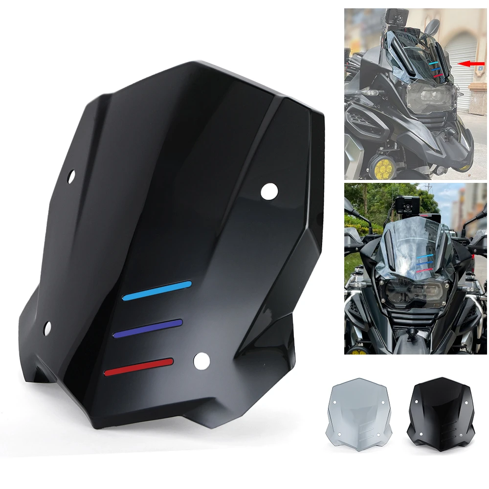 

Windshield R1200GS R 1200 GS ADV GS1200 LC 2013-2023 Windscreen R1250GS Adventure Wind Deflector Protector Sport Screen Shield