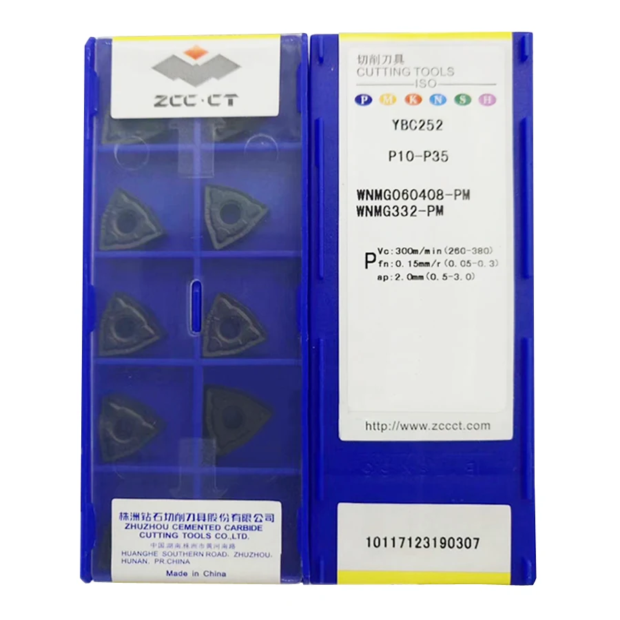 ZCC.CT WNMG060404 WNMG060408 WNMG080404 WNMG080408 WNMG080412 YBC252 YBM153 Carbide Insert WNMG Inserts