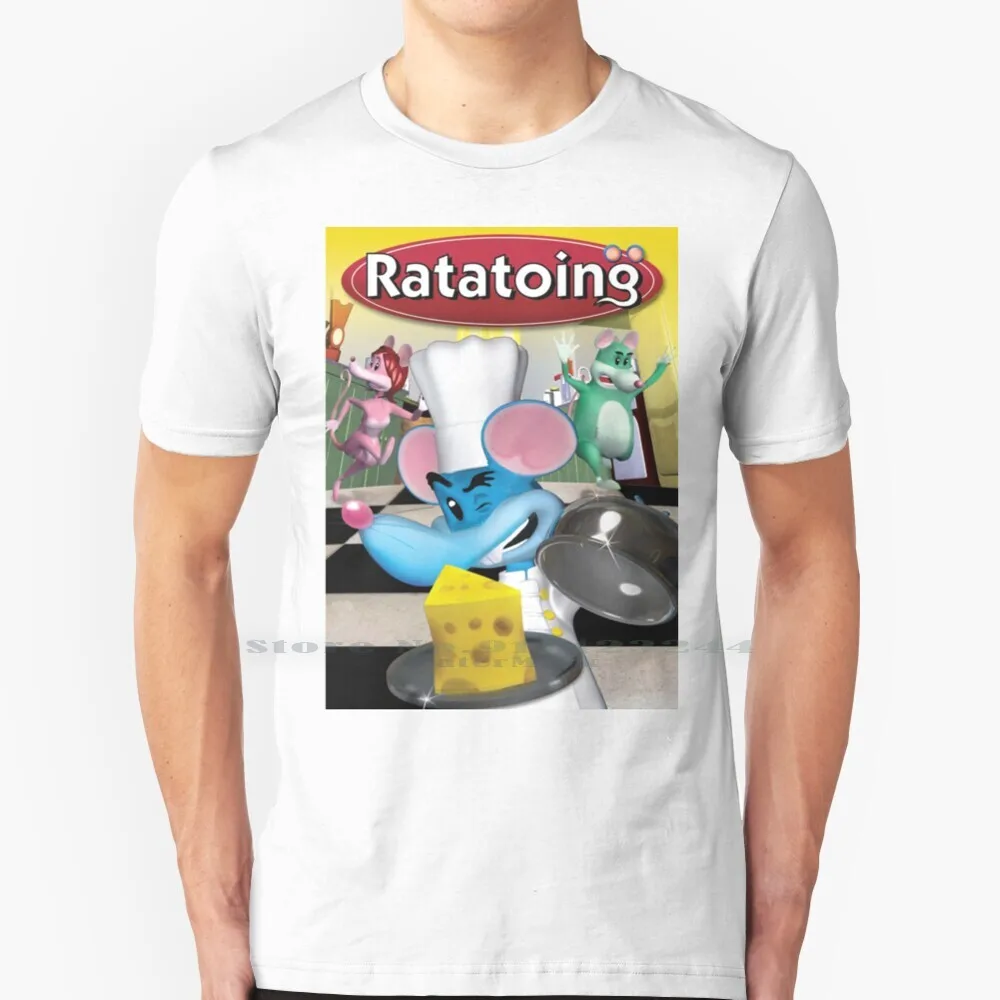 Ratatoing T Shirt Cotton 6XL Danny Gonzalez You Tube Mouse Ratatouille Mice Cheese Troom Troom Prank