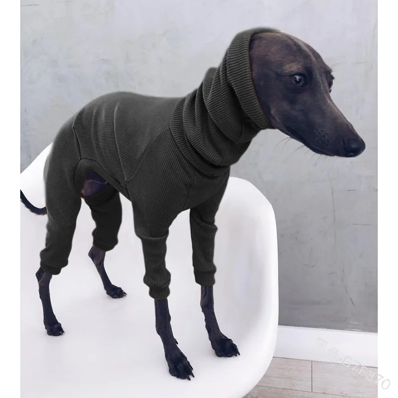 Wholesale Italian Greyhound Dog Clothes Comfortable Dog Jumpsuit for Small Medium Large Big Dogs Shepherd Pet Turtleneck Pajamas