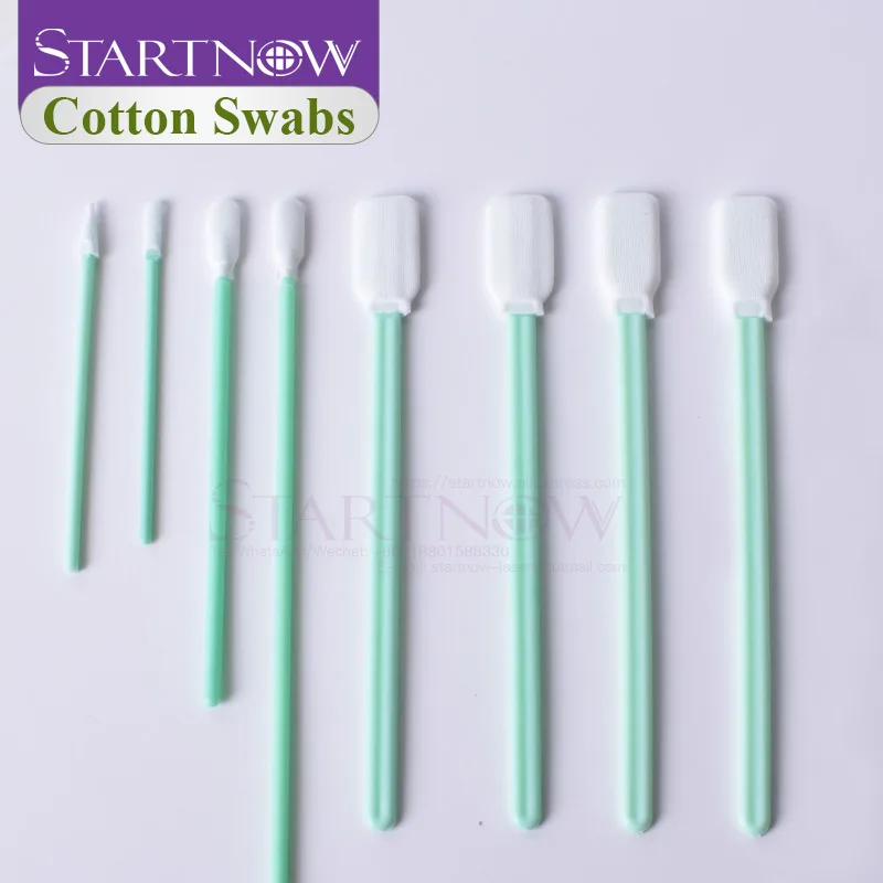 Startnow 100pcs/pack Non Woven Cotton Swabs 70 100 161mm Length Anti-static Dust-free Q-tips Cleaning Tools For Industry Machine