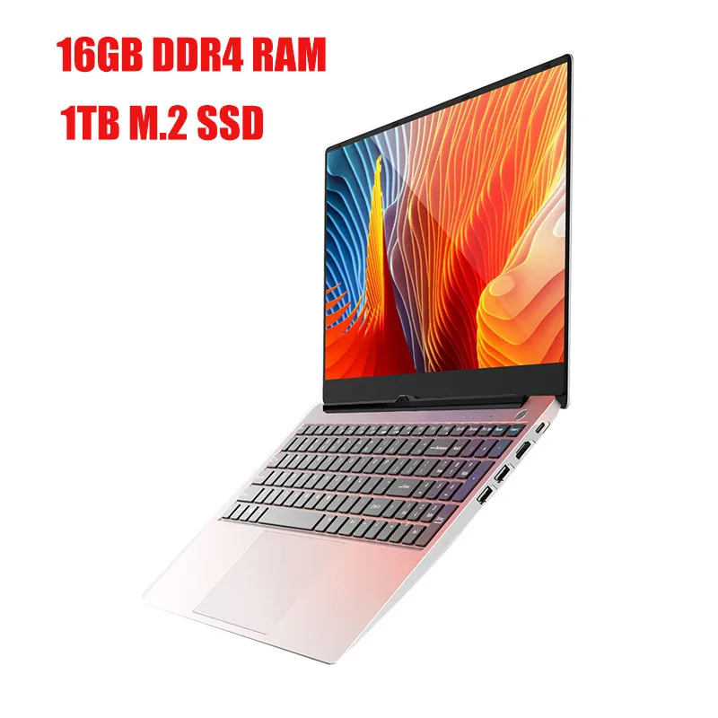 15.6 Inch Core I7 10th Generation Quad Core 8 threads 16GB/8GB DDR4 RAM 1TB/512GB SSD Metal Gaming Notebook Laptop