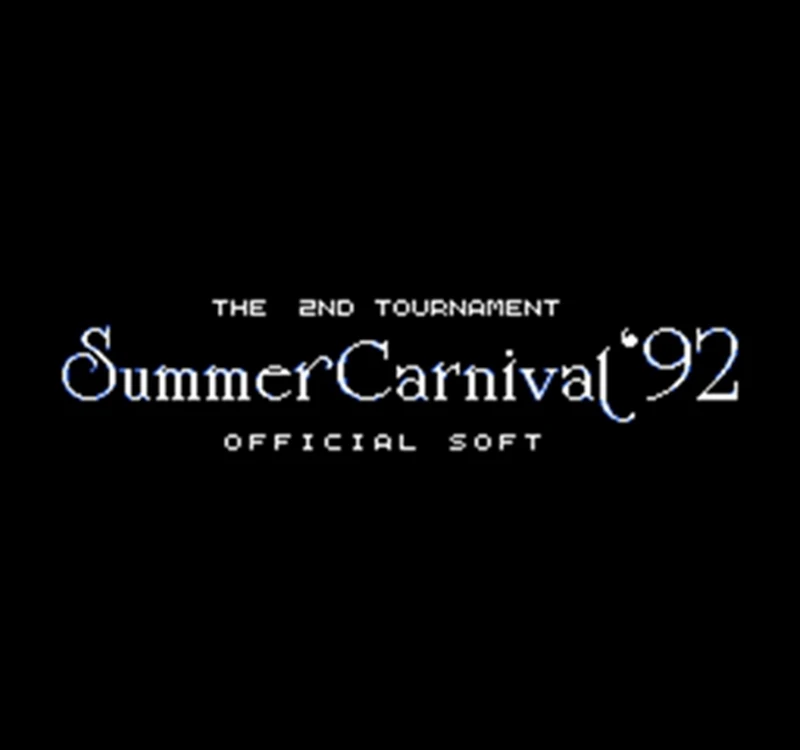 Картридж для 8-битной игровой консоли Summer Carnival '92-Recca, 60 контактов, английская версия