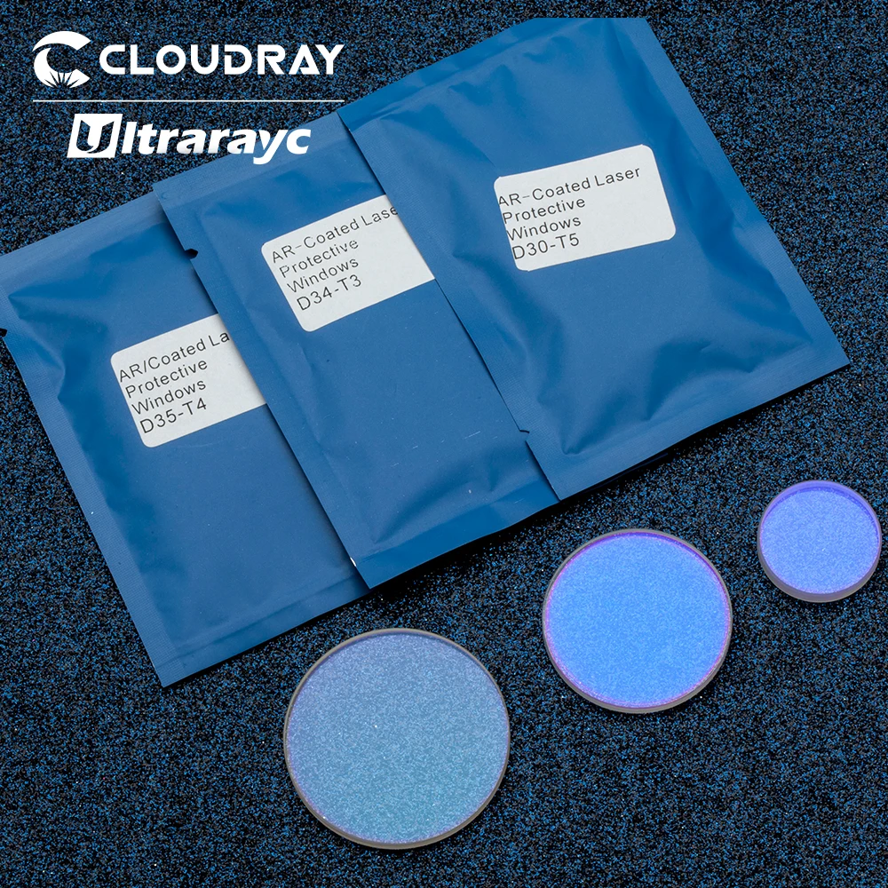 Ultrarayc 10pcs Optical Laser Protective Windows 27.9*4.1 30*5 37*7 1064nm JGS2 & HQ Hot Sale Quartz Fused Silica for Laser Head