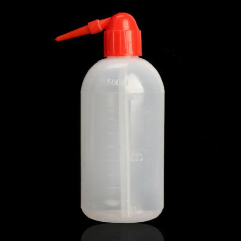 1 pcs 250ml/500ml Red Bird Head Tattoo Squeeze Bottle Diffuser Green Soap Wash Lab Supply Plastic