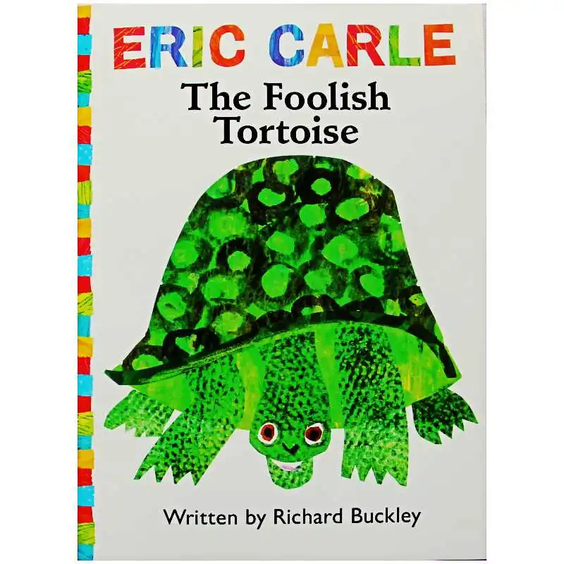 The Foolish Tortoise By Richard Buckley Educational English Picture Book Learning Card Story Book For Baby Kids Children Gifts