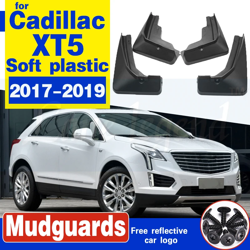 

4 PCS Front Rear Car Mudflap for Cadillac XT5 2017 2018 2019 Fender Mud Guard Flap Mudguard Splash Flaps Mudguards Accessories