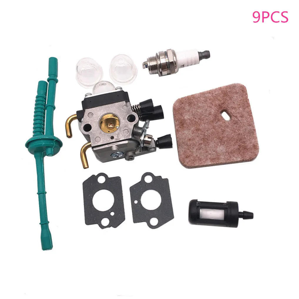 Carburetor Kit for STIHL FS38 FS45 FS55 KM55 HL45 FS45C FS85 FS45L FS55C HL45 C1Q-S66 C1Q-S71 C1Q-S97 Air Filter Garden Tools