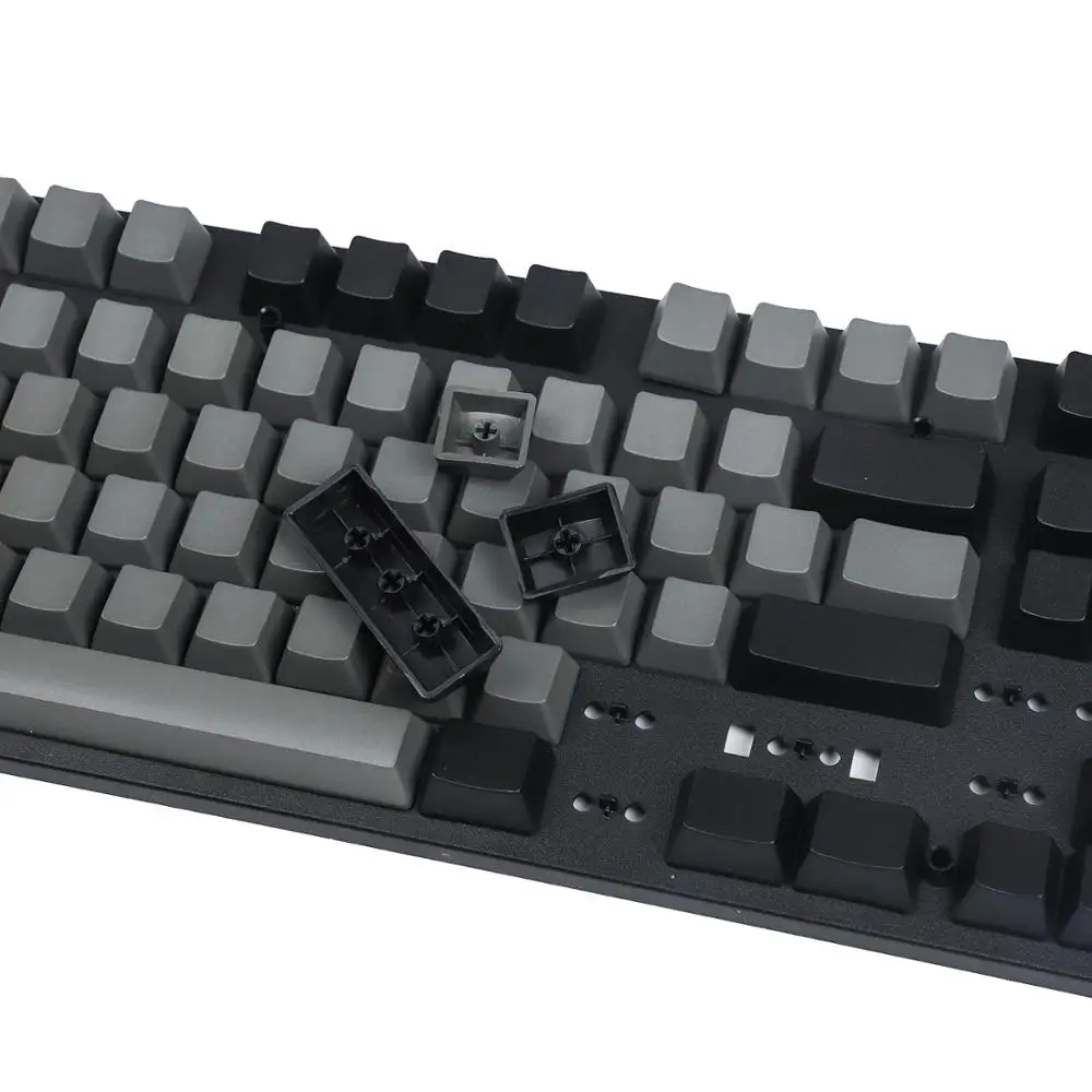 YMDK Dolch Thick PBT ANSI ISO Keyset OEM Profile Keycaps For MX Mechanical Keyboard