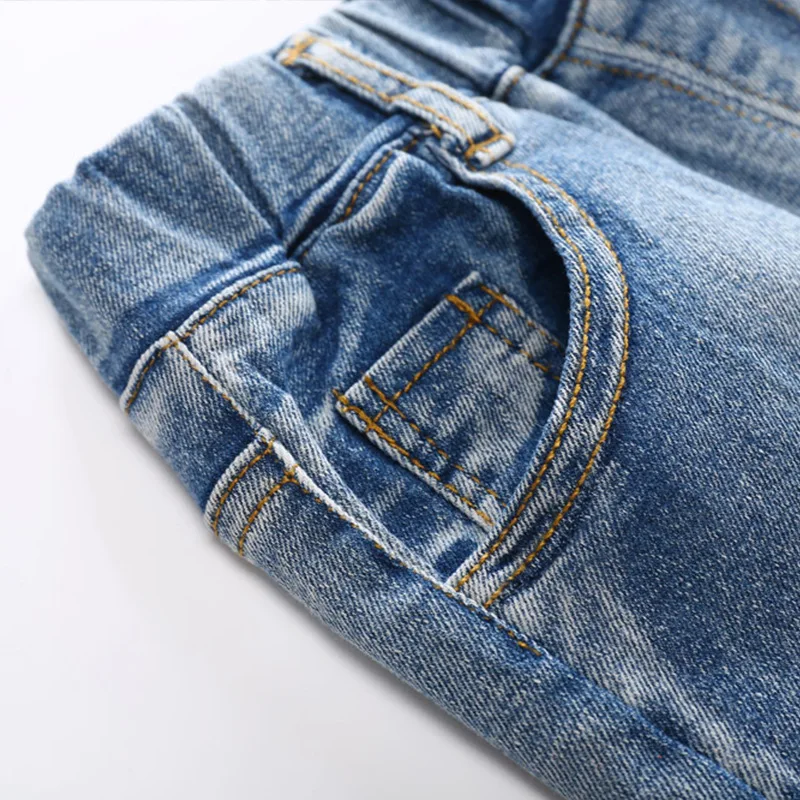 Pantalones vaqueros clásicos para niños, Jeans largos de color liso, ropa de moda para bebés de 2 a 8 años, otoño e invierno, novedad de 2020