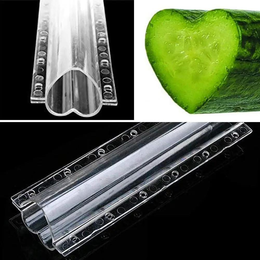 Cucumber Shaping Mold Five Pointed Star Shape Heart-shaped Garden Vegetable Growth Forming Mould Kitchen Cooking Tools