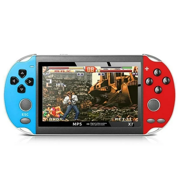 

Upgrade 5.1inch Hand-held Gaming Player 8GB ROM PSP Console Hand Game Machine Built-in 3000+ Games PK Nintendo Switch