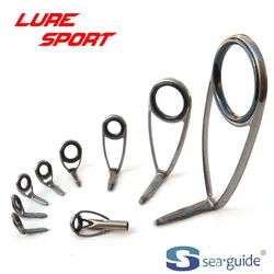 SeaGuide 9pcs10pcs Spin Guide Set LS Ring Steel SXOHLSG25 SXOMLSG6 SXOLSG-N5 Rod Building component Repair pole DIY Accessory