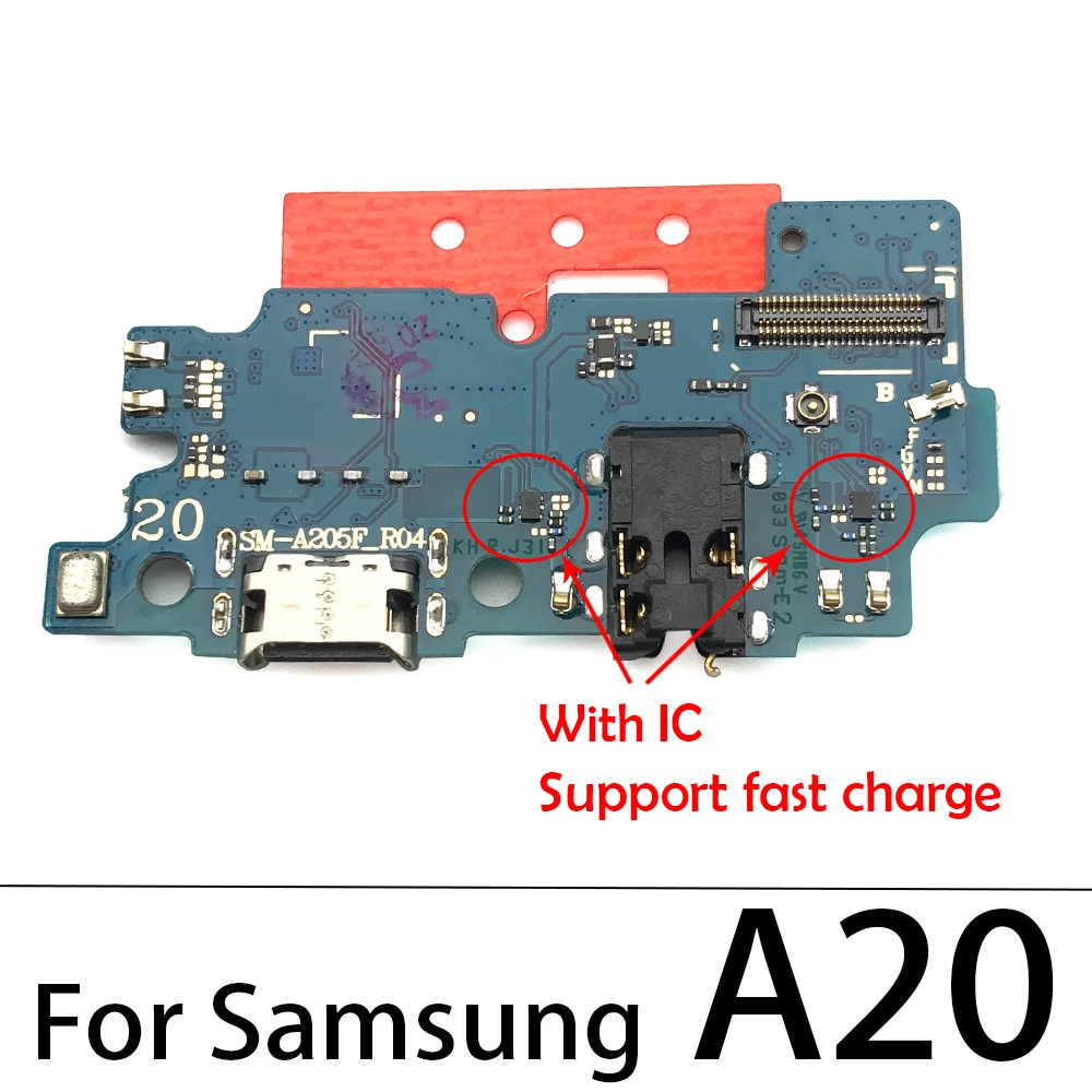 USB Charger Charging Port Dock Connector Board Flex Cable For Samsung A50 A505 A10 A20 A30 A70 A01 A11 A21s A31 A51 A71