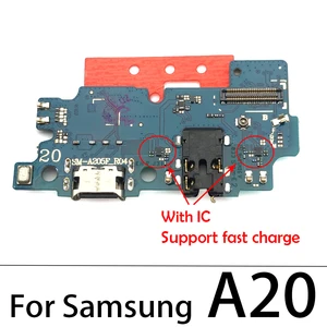 Conector de carregador USB para samsung a50, a505, A10, a20, a30, a70, a01, a11, a21s, a51, a71, com cabo flexível 10 principais vendas placa de carga a11 - №2