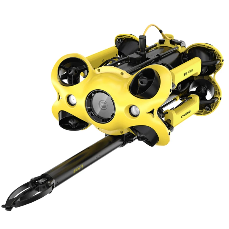 2020 New Chasing M2 100m GPS 4K 64GB Underwater Camera Drone Robot with Robotic Arm for Rescue, Searchin, Fishing