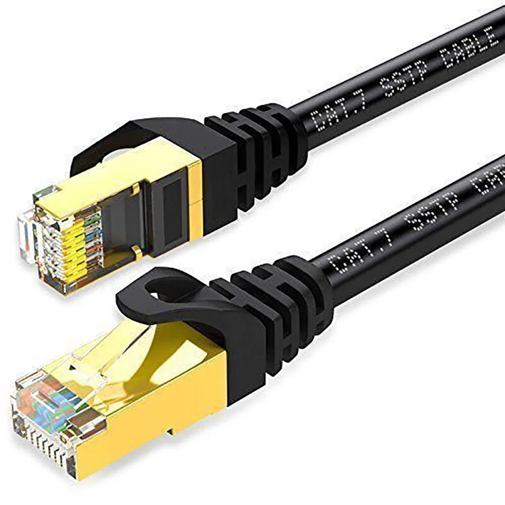 Kot 7 U/FTP pozłacane ekranowany 10 gb/s Ethernet RJ45 sklejka sieciowa kabel przewód