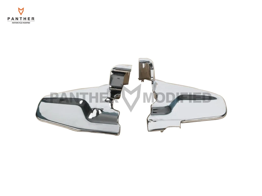 Chrome Plastic Motorcycle Engine Side Cover Moto Engine Protection case for Honda Goldwing GL1800 2001-2011