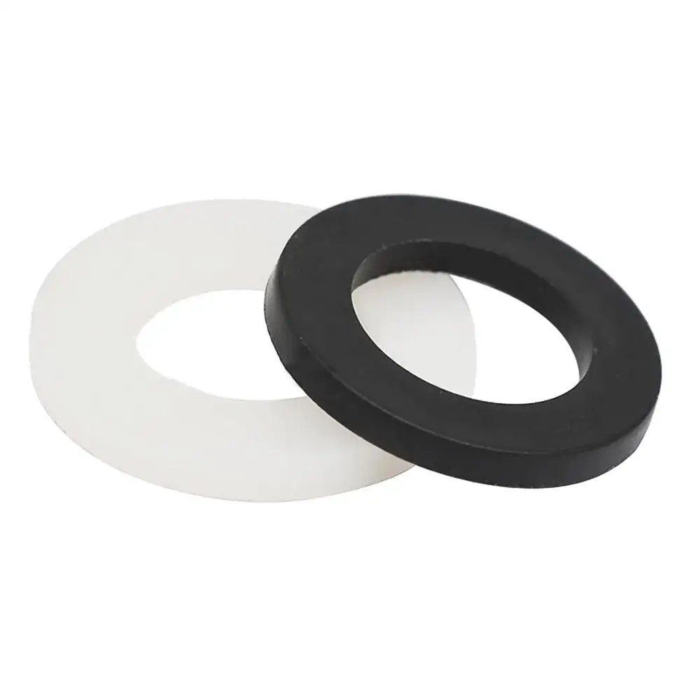 Black/White Nylon Flat Washer M2 M3 M4 M5-M20 Plastic Plane Spacer Gasket O Ring Washer For Screw