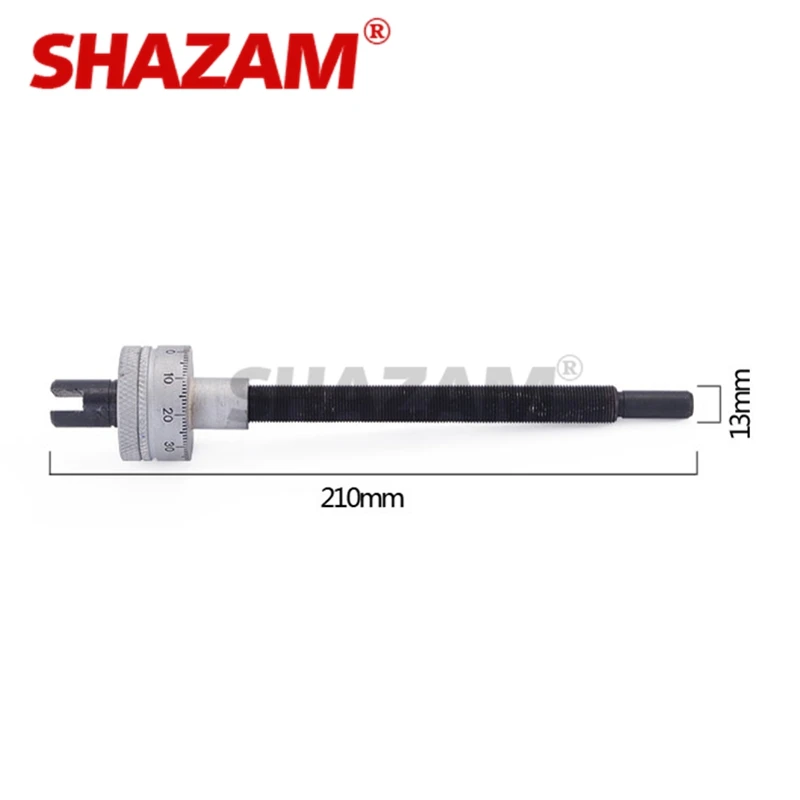 Turret Milling Machine Accessories Head Fine Adjustment Screw B164 Infeed Scale Rod Depth Adjustment Rod Wholesale Machine Tools