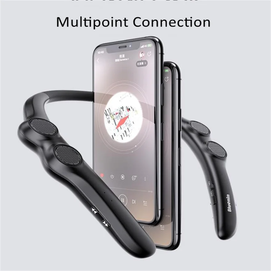 

Спортивный Bluetooth-динамик с подвесной шеей Smart 9, портативный шейный мини-динамик, сабвуфер, динамик Hi-Fi, 10 часов воспроизведения
