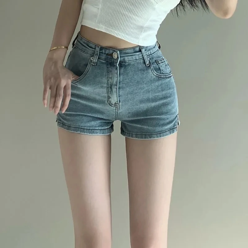 Korte Jeans Feminino Shorts Sexy Femme Denim Vrouwelijke Zomer Thong Jeans Voor Vrouwen Meisjes Blauw Streetwear Jeans Shorts