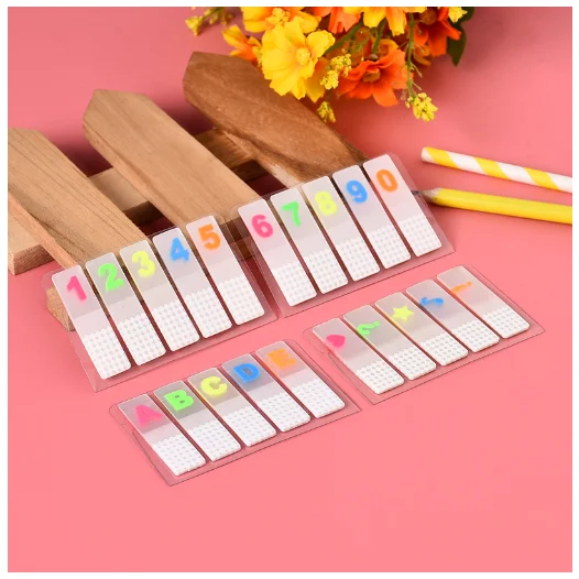 1PC Total 6 Designs Color Sticky Memo Note Gradient Sheet Stickers Office students Memo Pads(ss-326)