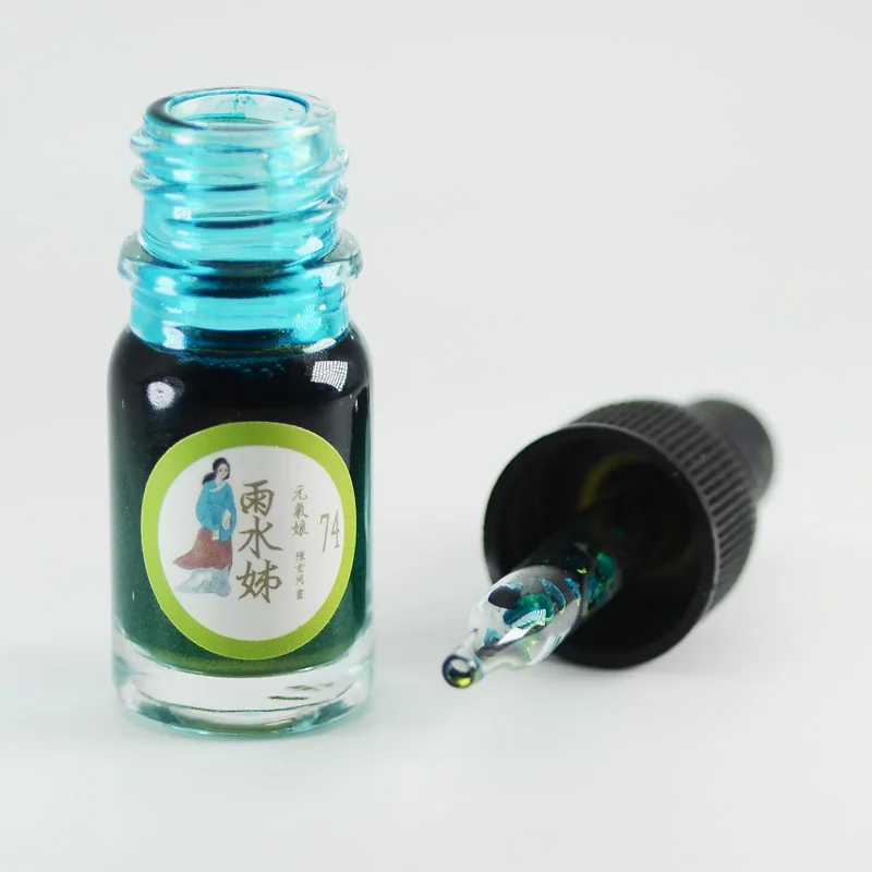 5ml/bottle  With Dropper ,Solar Terms 2020 Edition 24 Color With Color Powder ,Gradual Change Pen Ink, Painting Drawing Ink