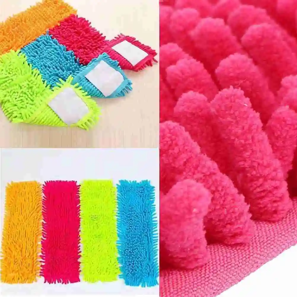 40*12cm Mop Replacement Head For Wash Floor Cleaning Cloth Microfiber Self Wring Pads Rags For Xiaomi Carbon Towel Accessories