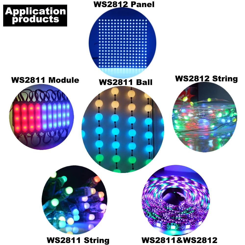 WS2811 WS2812B LED Pixel Light Strip Controller MINI 3Keys 14/17/21Keys USB/DC Led Tape Remote Controller DC5V-24