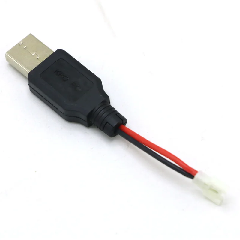 RC USB Charging 3.7V Lithium Battery Charger Cable USB to JST /SM / futaba Plug for 3Rc Drone Quadcopter