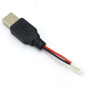 Ladekabel von Lithium -Batterie für 3RC -Drohnenquadcopter, USB für JST SM Futaba Plug, 3,7 V, 8 Hauptverkauf Batterie -Radio -Futaba - №6