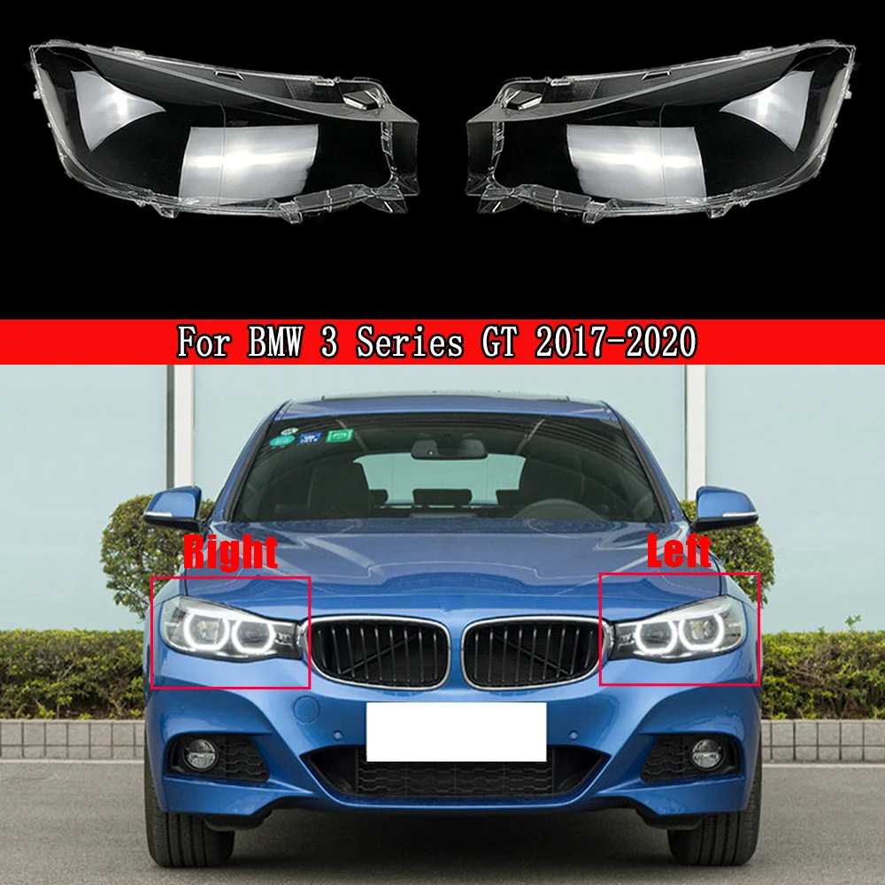 

Headlamp Cover Headlight Shell Transparent Lens Plexiglass Replace Original Lampshade For BMW 3 Series GT 2017 2018 2019 2020