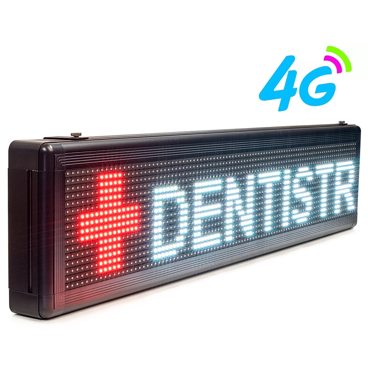 103CM 3G/4G Mobile Outdoor P10 LED Advertising Display RGB Programmable Message Long Distance Control LED Display Panel