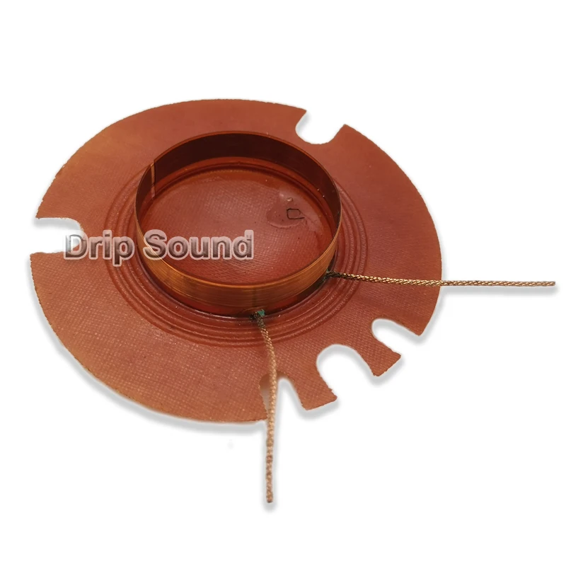 2 قطعة مكبر الصوت ملف صوتي 5 واط 25 الأساسية القرن مكبر الصوت التريبل الراتنج فيلم الحجاب الحاجز محرك رئيس إصلاح أجزاء 25.5 مللي متر # 1