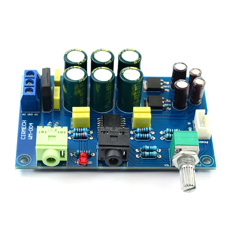 UNISIAN TPA6120A2 Headphone amplifier board TPA6120 2.0 Channels HIFI high fidelity Audio Earphone Amplifiers