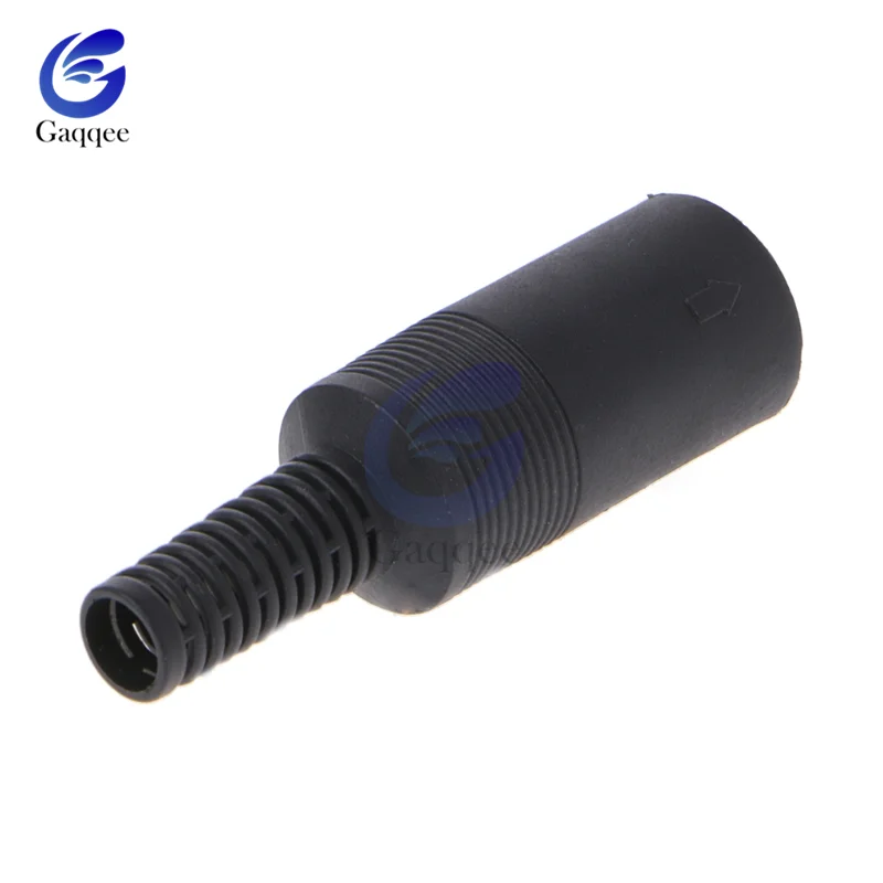 1Pcs Male Plug /Female Socket DIN Connector Plug 3/4/5/6/7/8 PIN Chassis Cable Mount With Plastic Handle