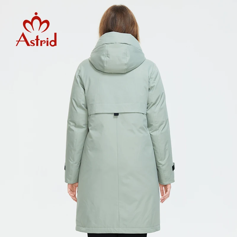 Imagem -04 - Astrid 2023 Parkas para Mulheres Jaqueta de Inverno com Capuz Solto Quente Grosso Bio Fluff Grosso Cabolsa Moda Alta Qualidade Feminino